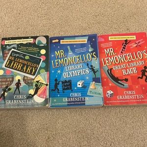 All 3 “Mr. Lemoncello’s Library Olympics” By Chris Grabenstein